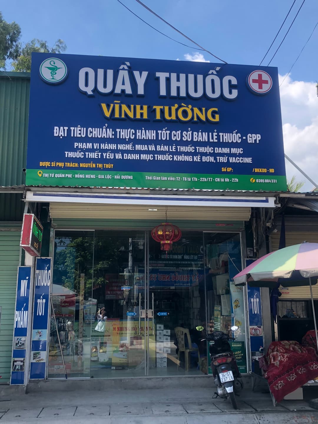 Quầy thuốc Vĩnh tường